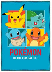 Pokémon Blue polár takaró 100x140 cm
