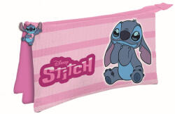 Disney Lilo és Stitch, A csillagkutya Lovely 3 rekeszes tolltartó 22 cm