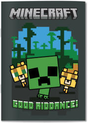 Minecraft Good Riddance B/5 vonalas füzet 40 lapos