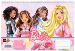 Barbie Paints A/4 spirál vázlatfüzet, 30 lapos