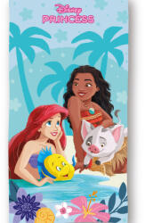Disney Hercegnők Beachside fürdőlepedő, strand törölköző 70x140cm (Fast Dry)