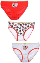 Disney Minnie Faces gyerek fehérnemű, bugyi 3 darab/csomag 6 - 8 év / 116 - 128 cm