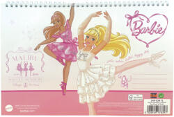 Barbie Ballerina A/4 spirál vázlatfüzet, 30 lapos