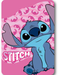 Disney Lilo és Stitch, A csillagkutya Pink Wave polár takaró 100x140cm