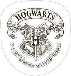 Harry Potter White Crest formapárna, díszpárna 34x36 cm