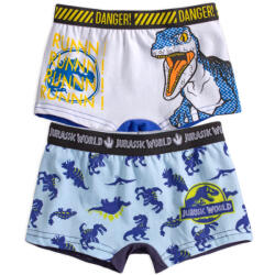 Jurassic World Danger gyerek boxeralsó 2 darab/csomag 6 - 8 év / 116 - 128 cm
