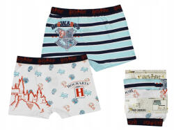 Harry Potter Castle Blue gyerek boxeralsó 2 darab/csomag 8 - 10 év / 128 - 140 cm