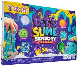 TUBAN Calendar advent Let's Slime - 24 de zile de distracție senzorială