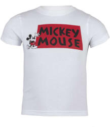 Disney Mickey White gyerek rövid póló, felső 2 - 8 év / 92 - 128 cm