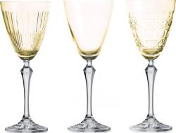 Huta Julia Pahare pentru vin Veranda 250 ml aurii 3 buc (15989) Pahar