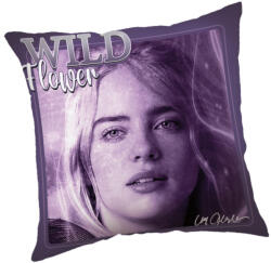 Billie Eilish Wild Flower párna, díszpárna 40x40 cm