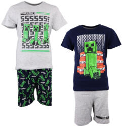 Minecraft SSS gyerek rövid pizsama 6 - 12 év / 116 - 152 cm