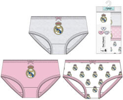 Real Madrid Pink gyerek fehérnemű, bugyi 3 darab/csomag 2 - 8 év / 92 - 128 cm