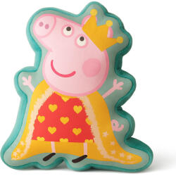 Peppa Malac Queen formapárna, díszpárna 35 cm Velúr