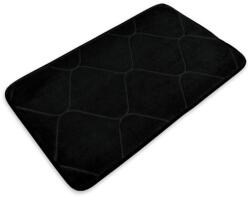 Toro Covoraș de baie TORO 50 × 80 cm negru Covor baie