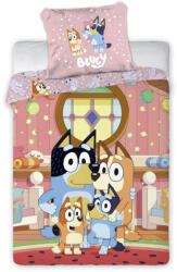 Bluey At Home gyerek, ovis ágyneműhuzat 100×135cm, 40×60 cm