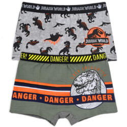 Jurassic World Danger Green gyerek boxeralsó 2 darab/csomag 4 - 5 év / 104 - 110 cm