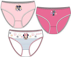 Disney Minnie Shell gyerek fehérnemű, bugyi 3 darab/csomag 3 - 8 év / 98 - 128 cm
