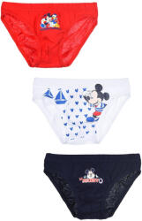 Disney Mickey Sailer gyerek fehérnemű, alsó 3 darab/csomag 3 - 6 év / 98 - 116 cm