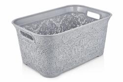 BURSEV Coș pentru rufe curate 35 l plastic deschis