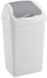 Heidrun Coș de gunoi din plastic cu capac rabatabil Heidrun 35 l Cos de gunoi