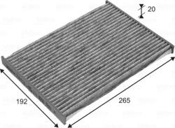 VALEO 715732 - Filtru, aer habitaclu - VALEO-715732 (VALEO715732)