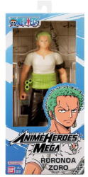 BANDAI ANIME HEROES ONE PIECE MEGA - RORONOA ZORO (AH38332) Figurina