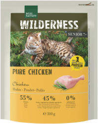 REAL NATURE Wilderness Pure száraz macskaeledel senior csirke 300g