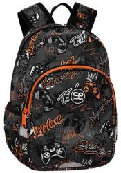 Cool Pack gyerek hátizsák - 35x12x26 cm - GAMER fekete/narancssárga (COOL-049827CP)
