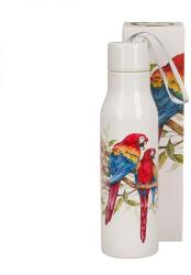 DUO Gift Madaras duplafalú rozsdamentes acél hőtartó termosz - 500 ml - papagáj (IMO-DUO-55504)