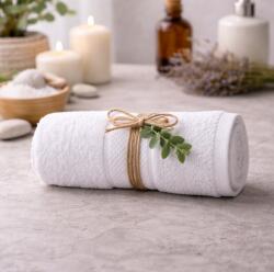 Kotonia Home Set 2 prosoape baie Kotonia Home Hotel - Rise Satin - 70x130 cm, 100% Bumbac, 400 g/mp, alb (004811) Prosop