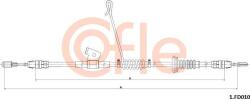 Cofle 92.1. FD010 - Cablu, frana de parcare - Cofle-92.1. FD010 (COFLE921FD010)