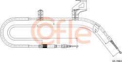 Cofle 10.7483 - Cablu, frana de parcare - CABLU. FRANA DE PARCARE - compatibil 3B0609722Q - Cofle-10.7483 (COFLE107483)