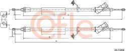 Cofle 92.10. 5364 - Cablu, frana de parcare - Cofle-92.10. 5364 (COFLE92105364)