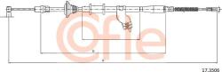 Cofle 17.3506 - Cablu, frana de parcare - CABLU. FRANA DE PARCARE - compatibil Daewoo - Cofle-17.3506 (COFLE173506)
