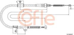 Cofle 17.0337 - Cablu, frana de parcare - CABLU. FRANA DE PARCARE - compatibil Nissan - Cofle-17.0337 (COFLE170337)