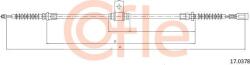 Cofle 17.0378 - Cablu, frana de parcare - CABLU. FRANA DE PARCARE - compatibil Toyota - Cofle-17.0378 (COFLE170378)