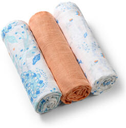 BabyOno Cloth diaper - peach 3 pcs (348/09)
