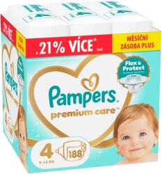 Pampers Premium Care 4 9-14 kg 188 pcs