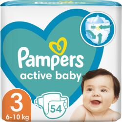 Pampers Active Baby 3 Midi 6-10 kg 54 pcs