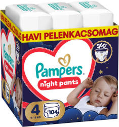 Pampers Night Pants 4 9-15 kg 104 pcs