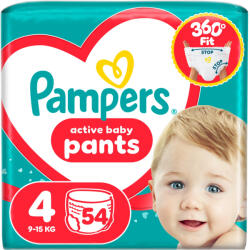 Pampers Active Baby Pants 4 9-15 kg 54 pcs