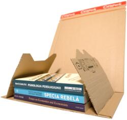 FitPack Cutie Carton Carti BookBox, 302x215x80mm, Autoadeziv, Banda Desigilare, Natur (BBA4-30221580)