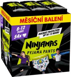 Pampers Ninjamas Pyjama Pants 8-12 years - Spaceships 27-43 kg 54 pcs