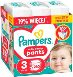 Pampers Active Baby Pants 3 6-11 kg 210 pcs