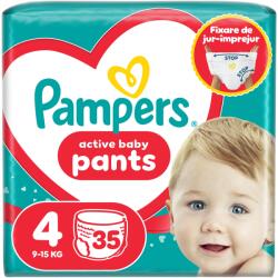 Pampers Active Baby Pants 4 9-15 kg 35 pcs