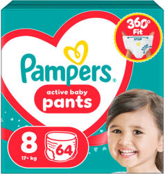 Pampers Active Baby Pants 8 Junior 17+ kg 64 pcs