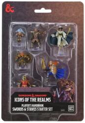 WizKids D&D Icons of the Realms - Swords & Staves Starter Set - 6 Miniaturi (634482964026) Figurina