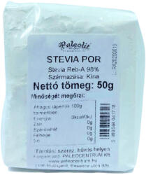 Paleolit Stevia por 98%-os 50g (Minőségét megőrzi: 2028.11. 06. )