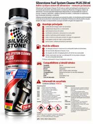 Silverstone Aditiv curatare sistem alimentare benzina Silverstone Fuel System Cleaner PLUS - 250 ml